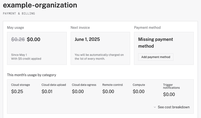Payment and billing overview